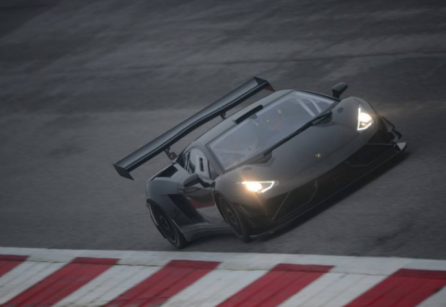 Lago had planned to debut his new Lamborghini at Spa