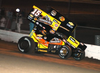 Donny Schatz claimed the victory on night two at the Gold Cup Race of Champions in Chico