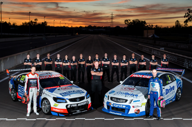 The LDM crew pose for a photo shoot at Hidden Valley