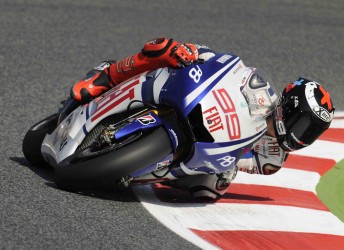 Jorge Lorenzo at the Spanish Grand Prix