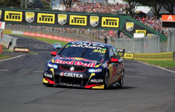 Craig Lowndes at Pukekohe last year