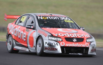 Craig Lowndes at Eastern Creek today