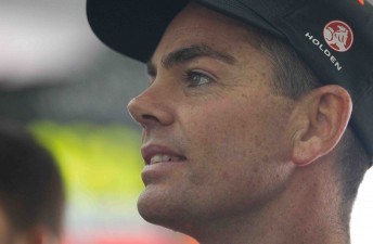 Craig Lowndes was fastest in first practice at Bahrain today