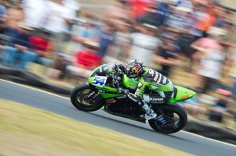 Kenan Sofuoglu on his way to victory at Phillip Island