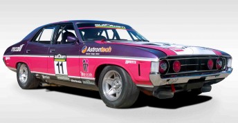 Hot pink, hot car: The XA GTHO is sure to be a hit in the Touring Car Masters paddock