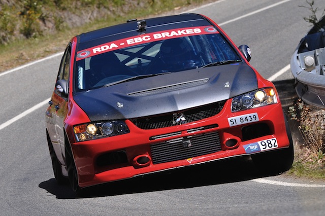 Eddie Maguire continues to lead the Modern category in the Targa High Country rally