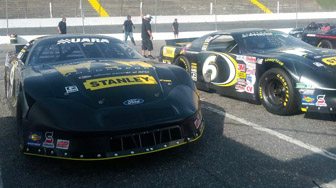 The Marcos Ambrose Motorsport entries of Ben Rhodes and Clayton Pyne
