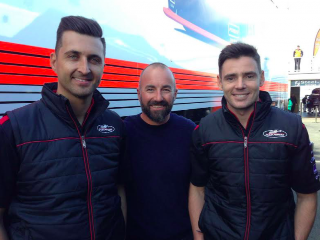 Ambrose with Coulthard and Pye