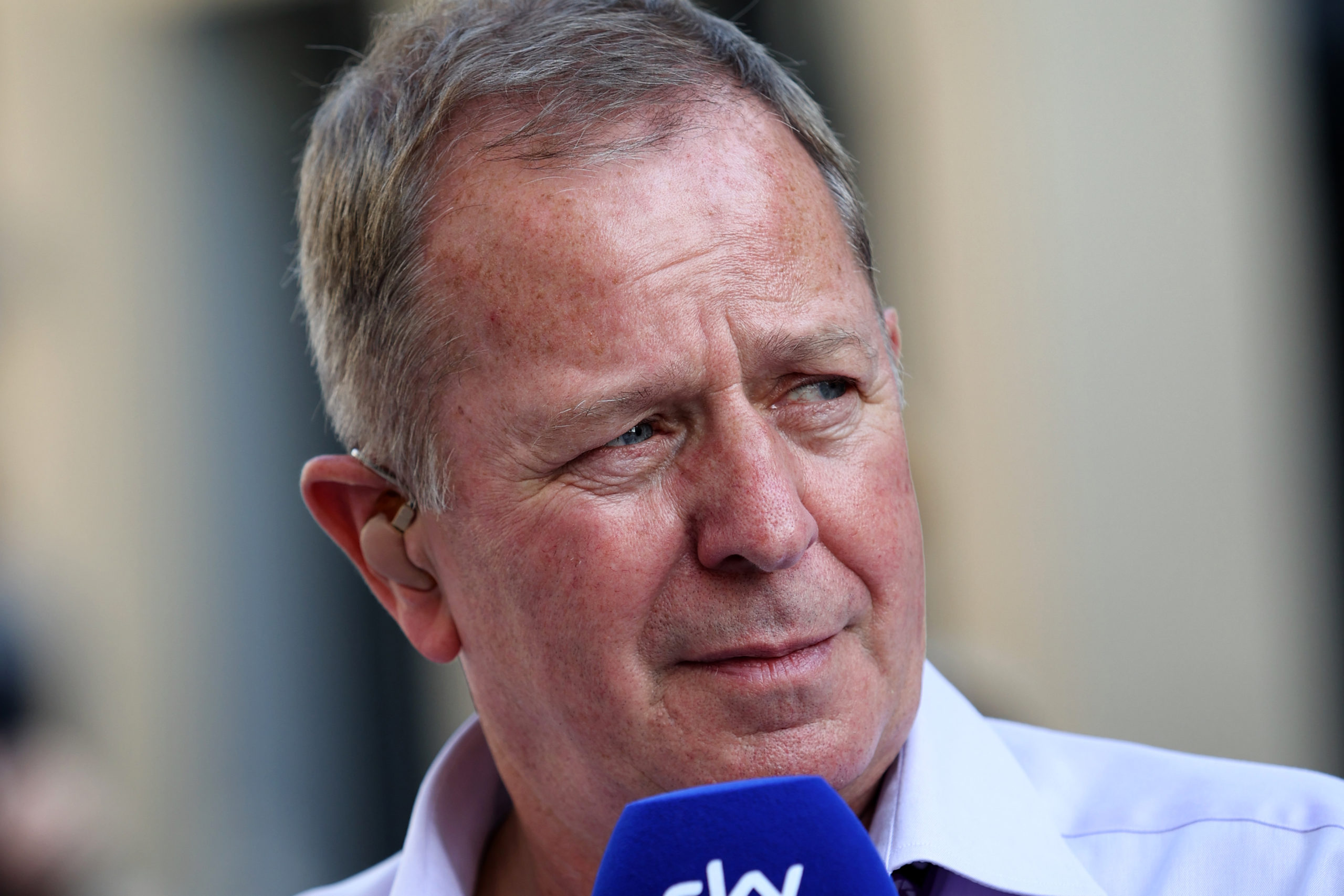 Martin Brundle is the inaugural winner of the Murray Walker Award