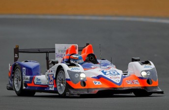John Martin aboard the ADR-Delta entry, which was seventh fastest of the LMP2 runners during Sunday