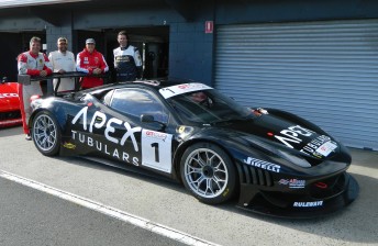 Maranello Motorsport drivers Pete Edwards, John Bowe, Cameron McConville and Nick O