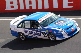 Ross McGregor and Drew Russell won the two-driver Commodore Cup race at Mount Panorama today