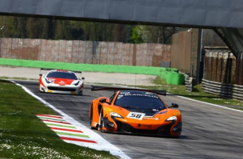 The Von Ryan Racing McLaren was off the pace at Monza