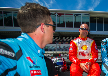 McLaughlin and Ambrose at the 2015 Clipsal 500