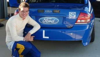 Karter one day, V8 Supercar tester the next. Scott McLaughlin adapted to the SBR Falcon quickly