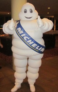 The Michelin Man made an appearance in Coffs Harbour