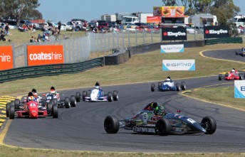 Chaz Mostert at the final round of the Australian Formula Ford Championship last year