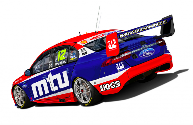 The MTU colours return for Barbagallo