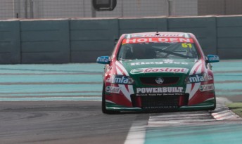 PMM team owner Paul Morris drove the Castrol Commodore VE at Yas Marina Circuit