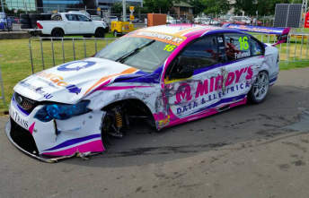 Fullwood has switched chassis after his hit at Clipsal