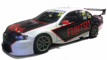 The Matthew White Motorsport Falcon entry for Ant Pedersen and Damien Assaillit