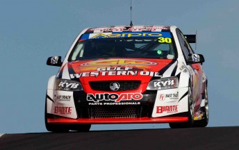Nathan Pretty will drive the #30 Gulf Western Oils Commodore VE with Scott Pruett at the Gold Coast