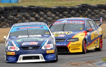 McIntyre leads Baird in Round 2 of the NZ V8s over the weekend