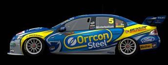 This is the livery that Winterbottom hopes to takes to the 2011 title