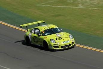 Craig Baird has struck back in Race #2 of the Carrera Cup