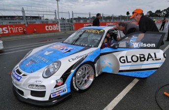 Troy Wilson has been forced out of the Barbagallo Raceway Carrera Cup round