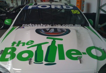 The Bottle O Racing Falcon will feature signage from Victoria Bitter