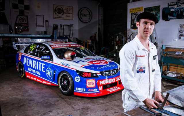 David Reynolds and his Penrite Holden