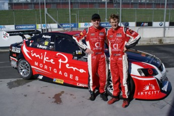 Nick Cassidy and Jack Perkins with the #51 Mike Pero Commodore VE