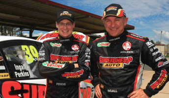 Jack Perkins and Russell Ingall drove together in 2011 at PMM