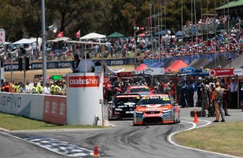 The last time the V8 Supercars competed at Barbagallo Raceway was in 2009