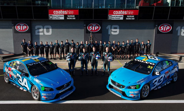 The factory Volvo Polestar Racing operation at Bathurst