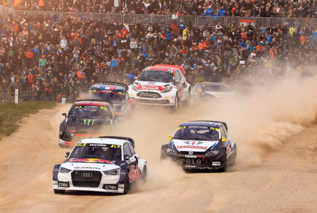 The World RX field in action