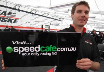 Will Power loves the Gold Coast, loves V8 Supercars ... and loves Speedcafe!