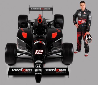 Will Power will drive the #12 Verizon entry for Penske Racing full-time in the 2010 IZOD IndyCar Series