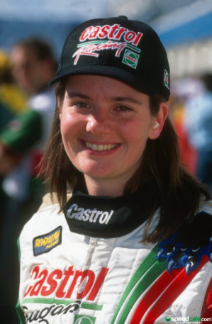 Price during her Castrol Cougars days