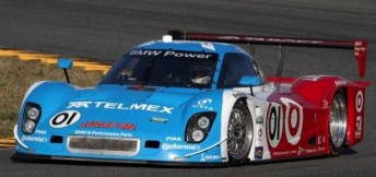 Scott Pruett in his #1 TELMEX/Target Chip Ganassi Racing BMW/Riley