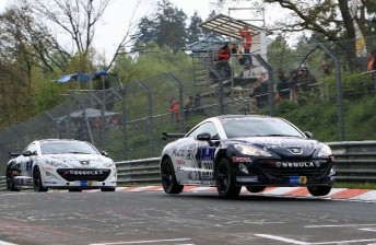 The Peugeot RCZs have tasted success at Germany