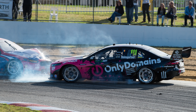 Pye has been penalised for punting Heimgartner