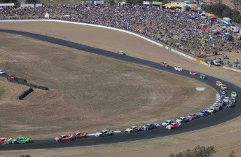 The Queensland Raceway circuit was a victim of a robbery this morning