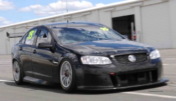 Rick Kelly in his brand-new VE Commodore