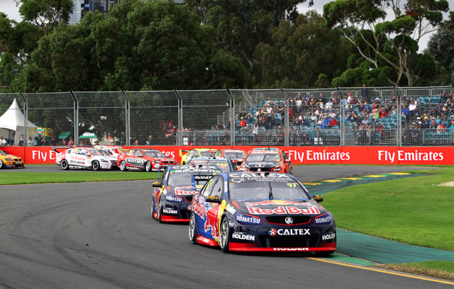 Van Gisbergen led the early stages of Race 3