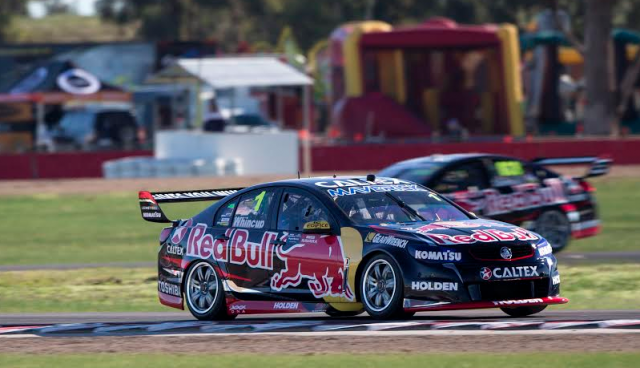 Jamie Whincup during today