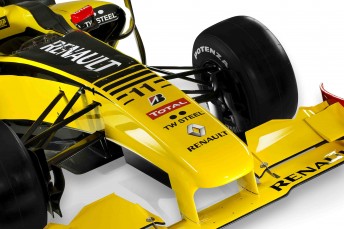 The Renault R30 will be driven by Robert Kubica and Vitaly Petrov
