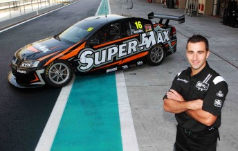 Tony Ricciardello with his #16 Super-Max Commodore VE