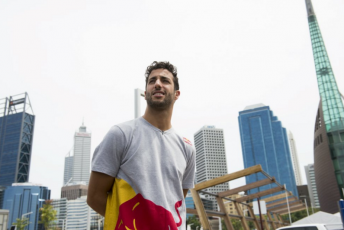 Daniel Ricciardo in Perth